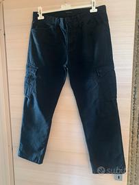 Pantaloni Sisley uomo nero