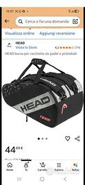 Borsone da Padel nuovo.