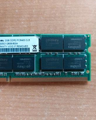 Memoria DDR2 2GB PC6400