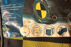 Calze da neve per auto Fix&Go taglia E