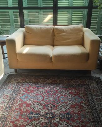 Divano Natuzzi 2 posti microfibra 