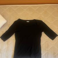 Maglia nera donna elegante | basic versatile