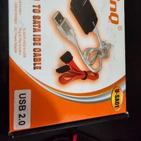 CAVO ADATTATORE USB PER HARD DISK IDE E SATA