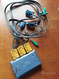 Switch KWM 2 porte ATEN MasterView