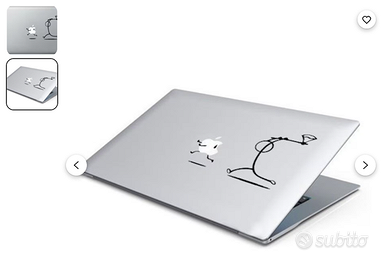 Adesivo decorativo per MacBook / laptop NUOVO