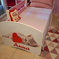 letto singolo bambina 