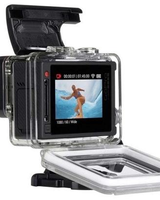 GoPro HERO4 Black + LCD Touch BacPac + Kit accesso