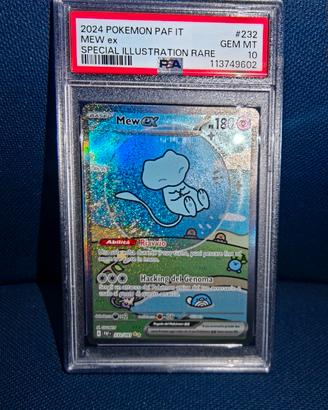 Bubble Mew ex 232 /091 Paf PSA 10 ITA + Display
