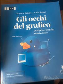 libro scolastico - discipline grafiche