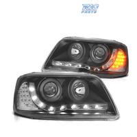 FARI VOLKSWAGEN VW T5 03-09 LUCE DIURNA A LED FOND