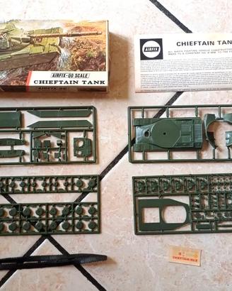 Airfix 00 Kit Chieftain Tank Kit completo vintage