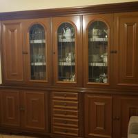 Armadio sala con vetrinetta 