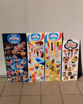 tabelle gelati vintage 