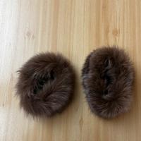 Polsini - Manicotti in vera pelliccia di Marmotta