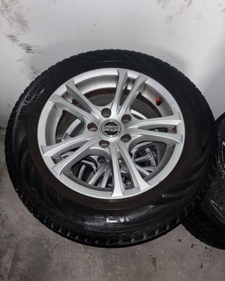 SET 4 CERCHI LEGA OPEL/CHEVR 16”+GOMME 215/60/16