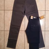 Coppia jeans vita alta