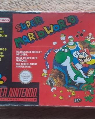 Super Mario World – Red Box Variant SNES