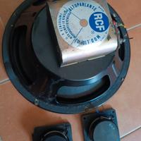 Ricambi Vintage RCF Originali Woofer Alnico 