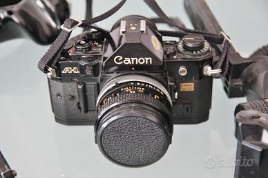 Fotocamera  Canon A-1 semiautomatica