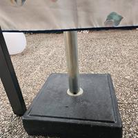 ombrellone 3x3 e base cemento 