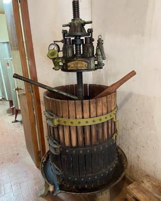 Torchio idraulico diametro doghe 60 cm altezza 70