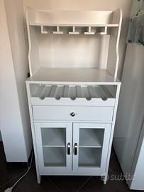 Mobile vetrina porta bottiglie