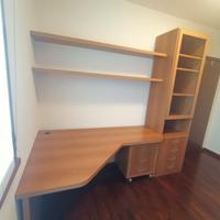 scrivania + libreria