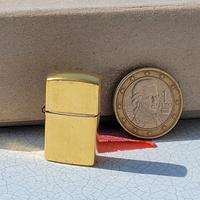 ACCENDINI MINIZIPPO OTTONE DORATI NUOVI ANNI '70