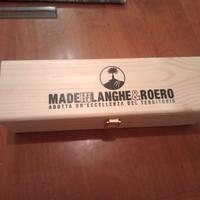 Cassetta in legno porta bottiglia