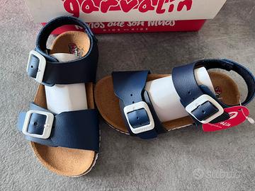 Sandali Garvalin color navy NUOVI numero 24  