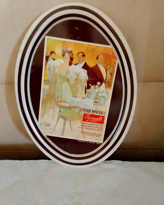 vassoio  in latta vintage 
