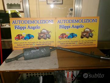 Marmitta espansione per fiat panda 45