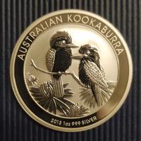 Australia -Kookaburra argento PROOF -anno 2013