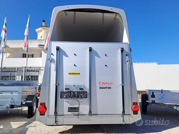 Trailer trasporto cavalli 2 posti - Pronta consegn