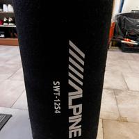 Kit Car Audio: Subwoofer Alpine 1000W + Ampli