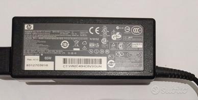 Alimentatore notebook HP 65W originale