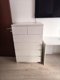 malm ikea cassettiera 
