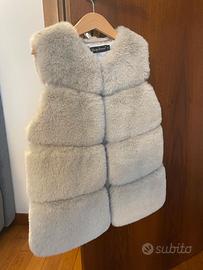 Gilet Pelliccia Sintetica Bambina Young Dreams