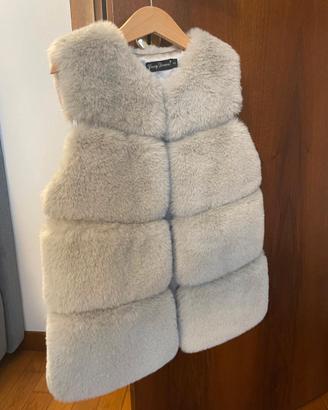 Gilet Pelliccia Sintetica Bambina Young Dreams