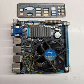 Scheda madre itx Intel Q8200 8GB DDR3