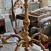 Lampadario in stile 700/800