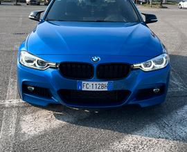 BMW f30 M-sport blue estoril