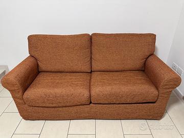 Divano letto tre posti sfoderabile