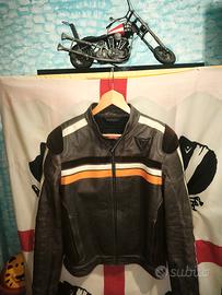 DAINESE IN VERA PELLE CON PROTEZIONI.