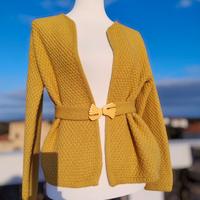 Cardigan Vintage Benetton Pura Lana Made in Italy 