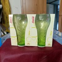 coppia bicchieri coca cola