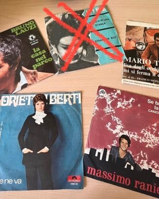 Vinili vintage da 45giri