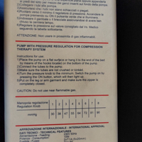 Pompa professionale per pressoterapia moretti