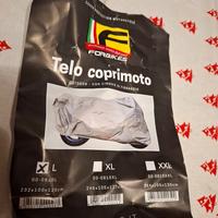 Telo copri moto grigio
