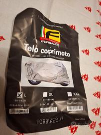 Telo copri moto grigio